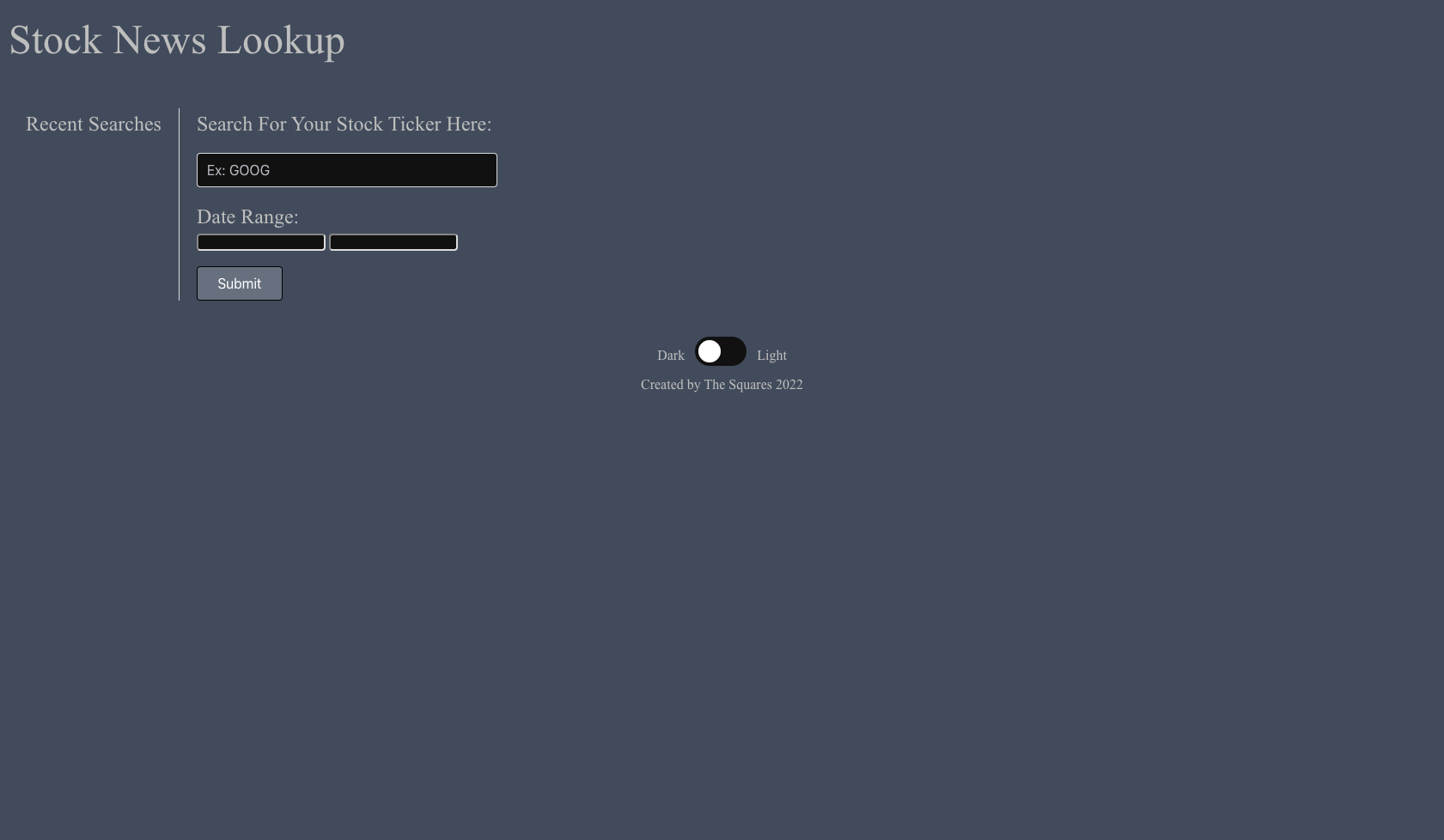 stock price comparison app